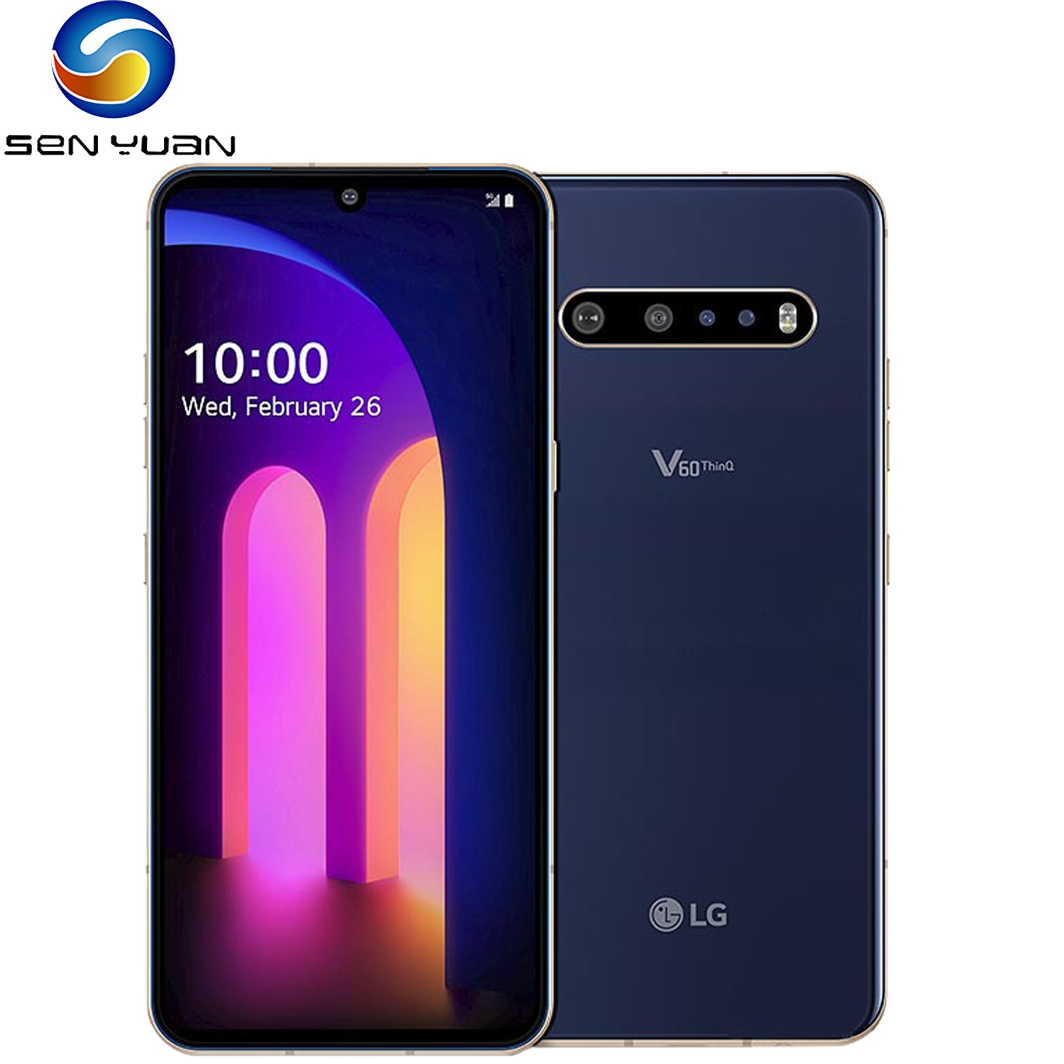 Refurbished LG V60 8GB RAM 128GB/256GB ROM V600TM V600N V600AM 6.8" 5G Android SamrtPhone
